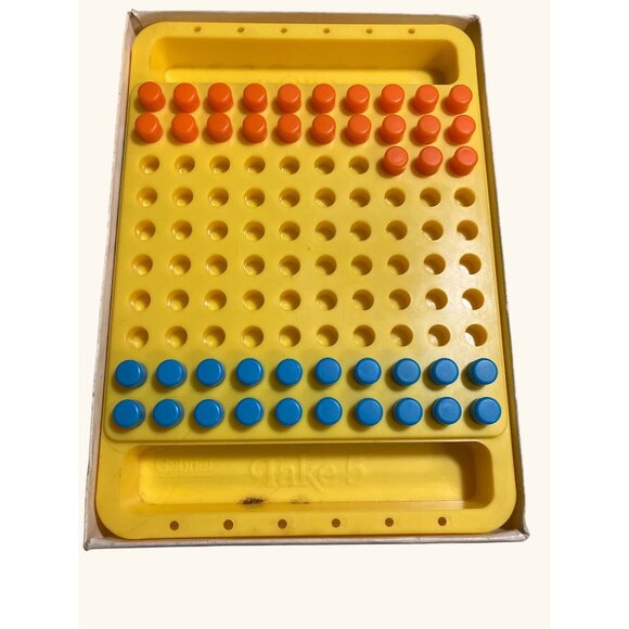 Vintage Gabriel Take 5 Strategy Board Game Hi-Q Puzzle No. 77452 For Ages 7 & Up - Picture 7 of 9